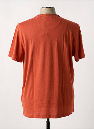Tricou guler rotund portocaliu FARAH bărbat