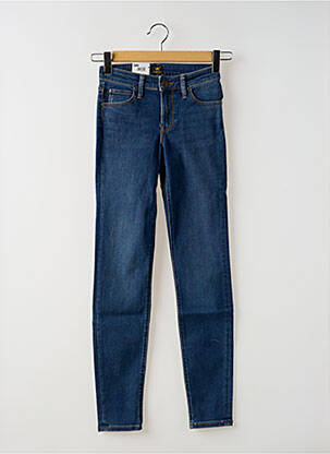 Blugi cu croială slim albastru LEE femeie