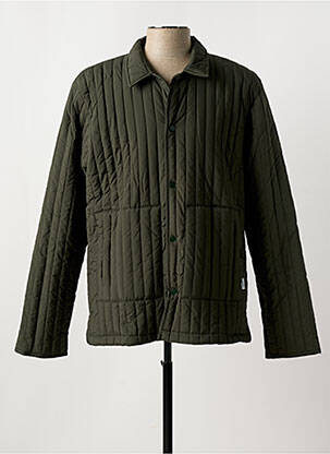 Geacă matlasată verde RAINS bărbat