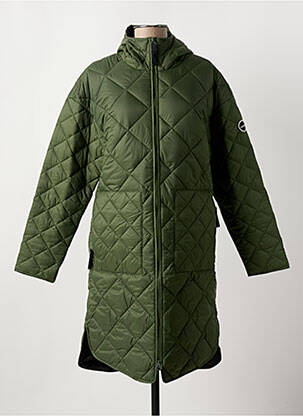 Geacă matlasată verde ICEPEAK femeie