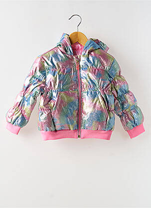 Geacă matlasată guler col înalt multicolor BILLIEBLUSH fată
