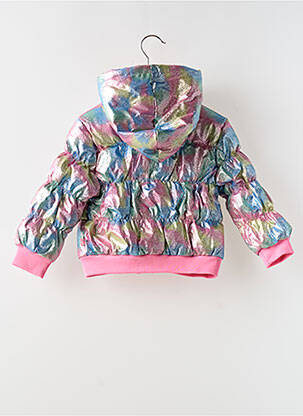 Geacă matlasată guler col înalt multicolor BILLIEBLUSH fată