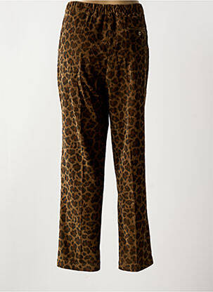 Pantalon drept maro LEON & HARPER femeie