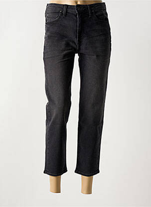 Blugi cu croială dreaptă negru LEE femeie