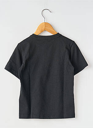 Tricou guler rotund negru ADIDAS copil