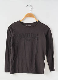 Tricou guler rotund negru ZADIG & VOLTAIRE fille