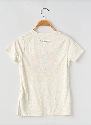Tricou guler rotund alb NAME IT fată