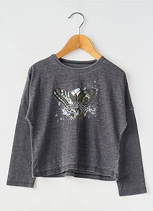 Tricou guler rotund gri ZADIG & VOLTAIRE fată
