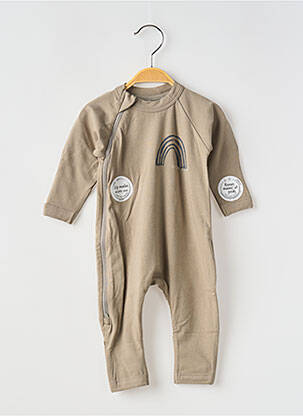 Pijama guler rotund verde DIM copil