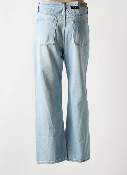 Blugi cu croială dreaptă albastru F.A.M. femeie