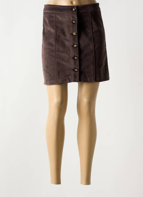 Fustă mini maro ARTLOVE femeie