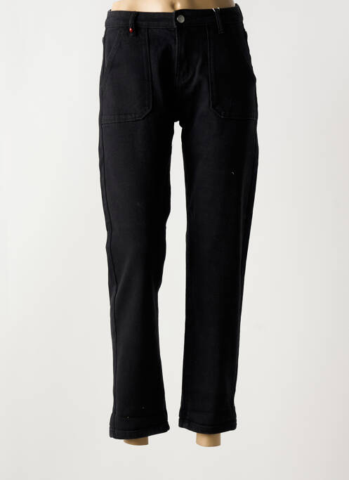 Blugi croială Mom negru F.A.M. femeie