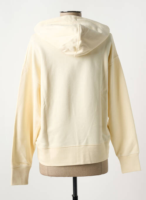 Hanorac cu glugă alb GANT femeie