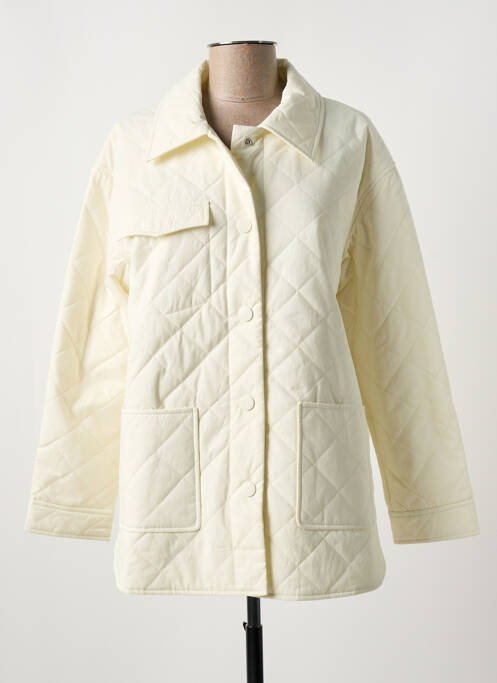 Geacă matlasată alb GRACE & MILA femeie