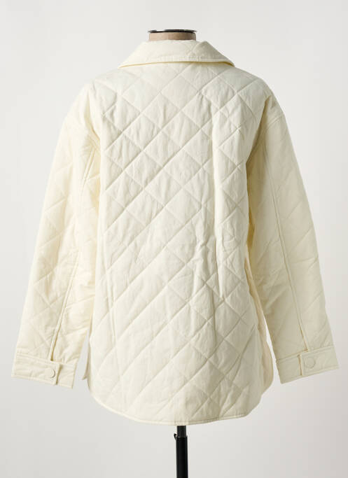 Geacă matlasată alb GRACE & MILA femeie