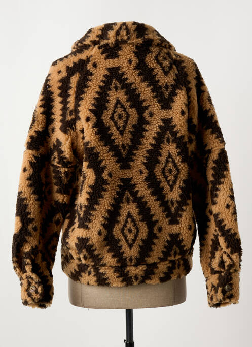 Palton scurt maro BANANA MOON femeie