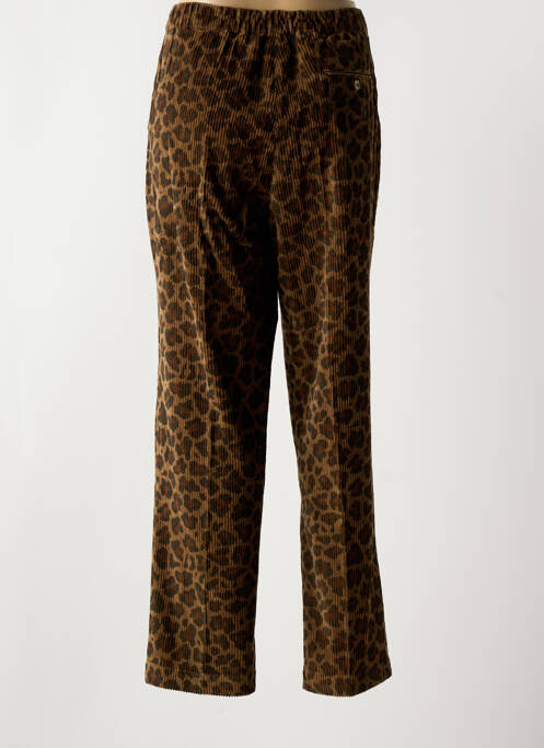 Pantalon drept maro LEON & HARPER femeie