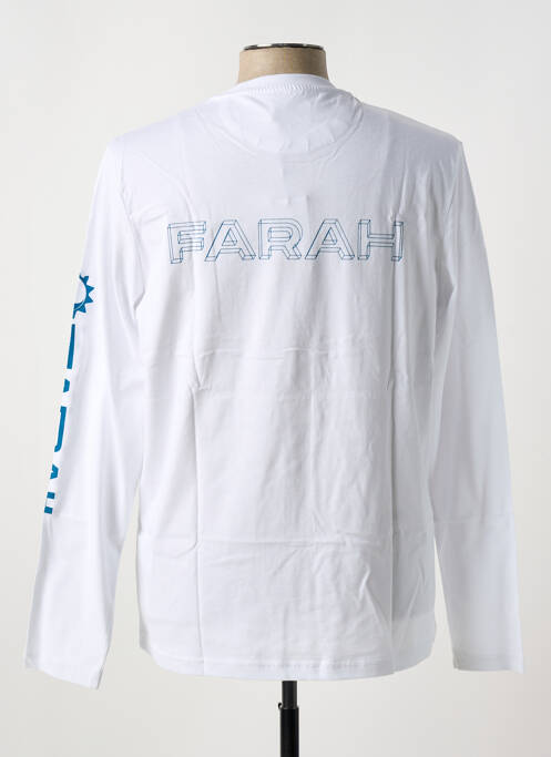 Tricou alb FARAH bărbat