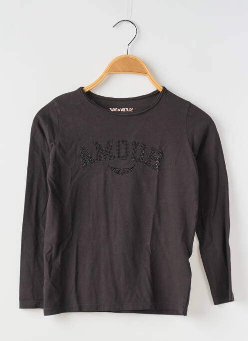 Tricou negru ZADIG & VOLTAIRE fată