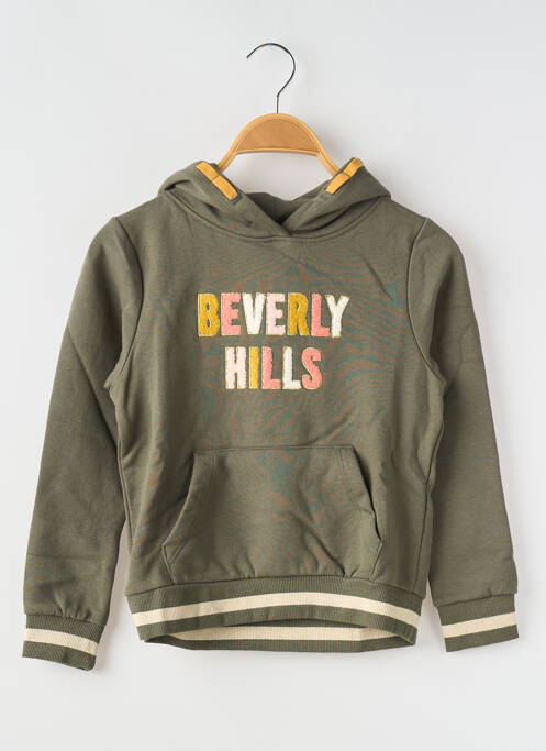 Hanorac cu glugă verde NAME IT fată