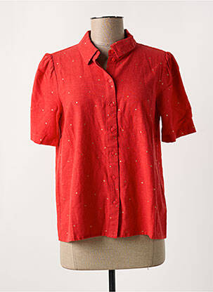 Cămașă roșu PIECES femeie