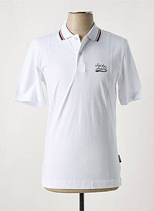 Polo alb JACK & JONES bărbat