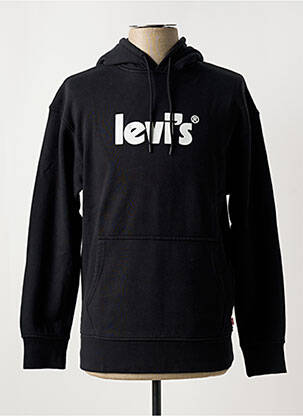 Hanorac cu glugă negru LEVIS bărbat