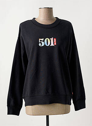 Hanorac negru LEVIS femeie