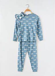 Pijama albastru PETIT BATEAU fille