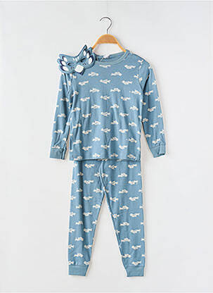 Pijama albastru PETIT BATEAU fată