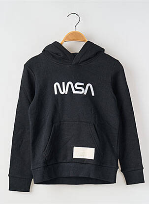 Hanorac cu glugă negru JACK & JONES băiat