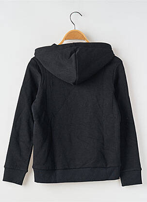 Hanorac cu glugă guler rotund negru JACK & JONES băiat