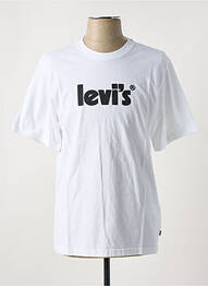 Tricou guler rotund alb LEVIS homme