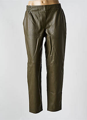 Pantalon slim maro VILA femeie