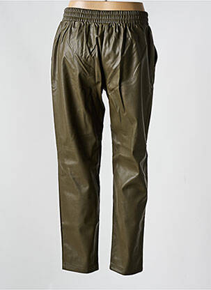 Pantalon slim maro VILA femeie