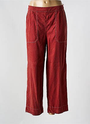 Pantalon larg roșu VILA femeie