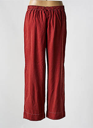 Pantalon larg roșu VILA femeie