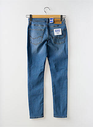 Blugi cu croială slim albastru JACK & JONES băiat