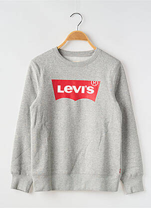 Hanorac guler rotund gri LEVI'S băiat
