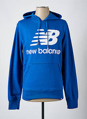 Hanorac cu glugă albastru NEW BALANCE bărbat