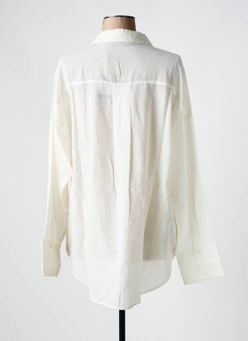 Cămașă alb PIECES femeie