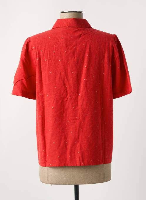 Cămașă roșu PIECES femeie