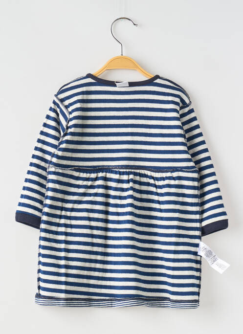 Rochie midi albastru PETIT BATEAU fată
