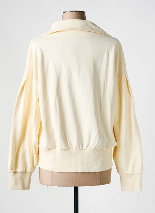 Hanorac alb PIECES femeie