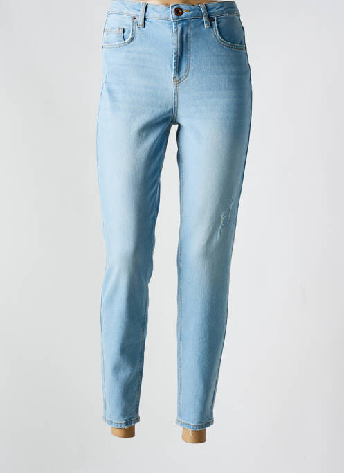 Blugi croială Mom albastru PIECES femeie