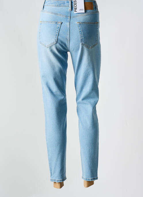 Blugi croială Mom albastru PIECES femeie