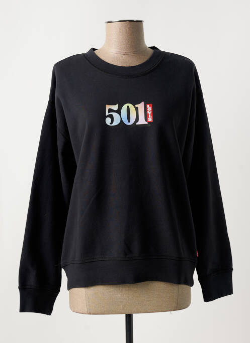 Hanorac negru LEVIS femeie