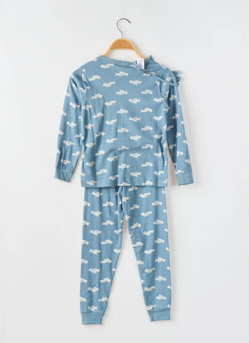 Pijama albastru PETIT BATEAU fată