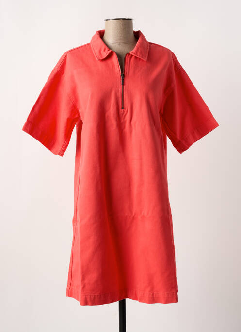 Rochie scurtă portocaliu PIECES femeie