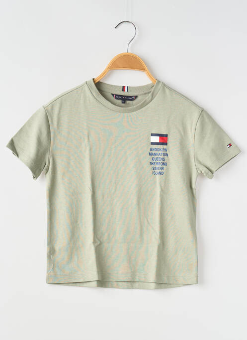 Tricou verde TOMMY HILFIGER băiat